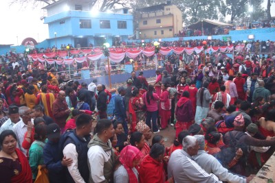  मातातीर्थमा भक्तजनको घुइँचो ( तस्वीरसहित) 